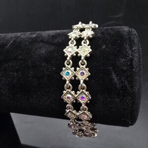 Premier Designs Aurora Borealis Bracelet Costume Jewelry